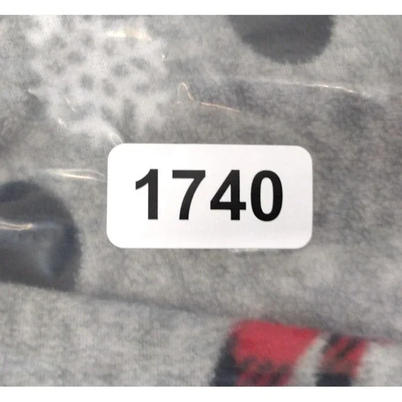 Disney Mickey Mouse Snowflake Pajama Pants Women's 2X Gray Fleece Sleepwear‎ - Picture 14 of 14